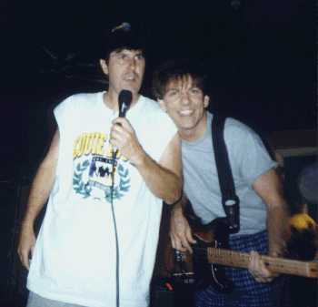Those fabulous Louie Louie boys The Kingsmen, performing near Trout Lake, Washington.